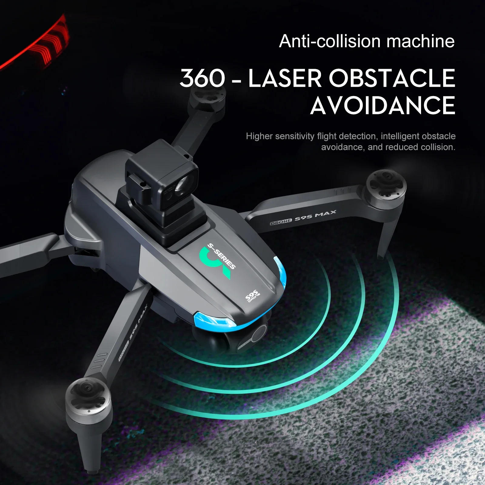 NEW S9S MAX MINI Drone 4K 2-Ax - Drone Cinematic review and price