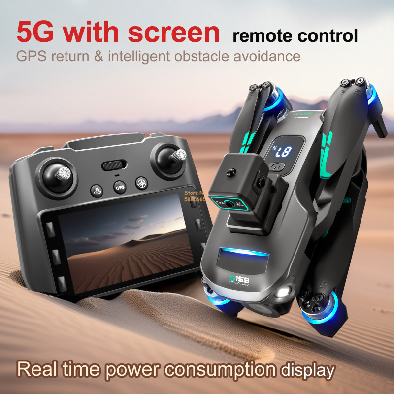 8K Dual Camera 5G WIFI FPV Rem - Drone Cinematic review and price