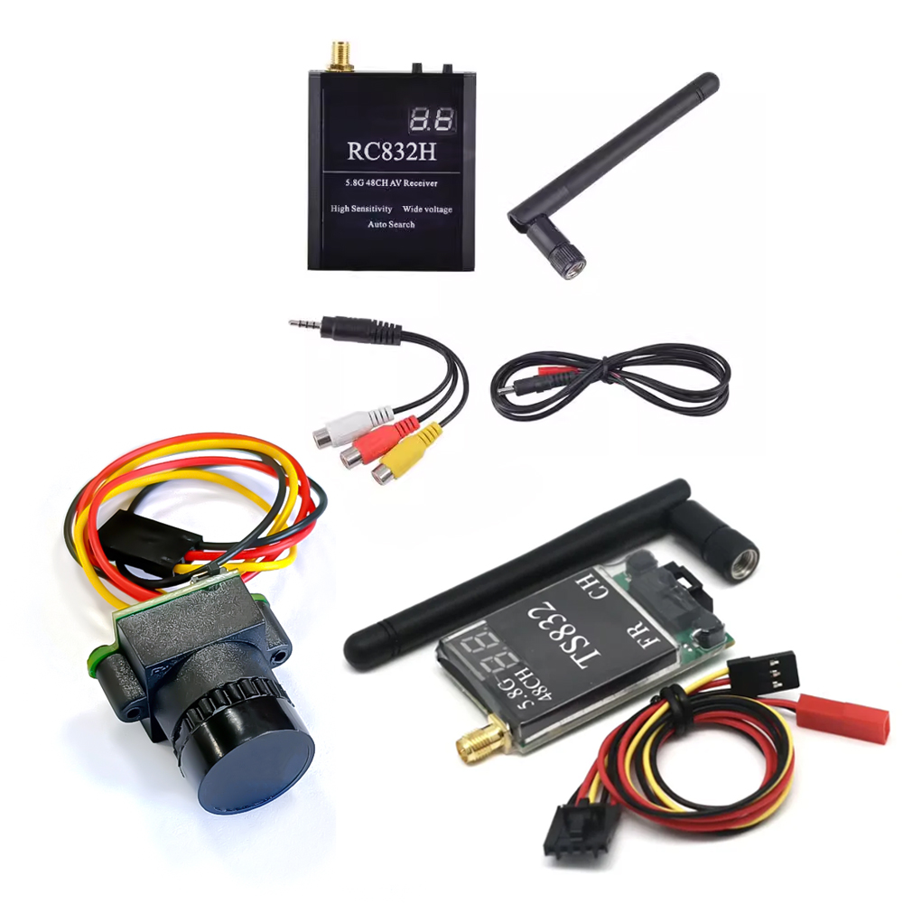 TS832 Receiver +RC832 +1000TVL - Drone Cinematic review and price